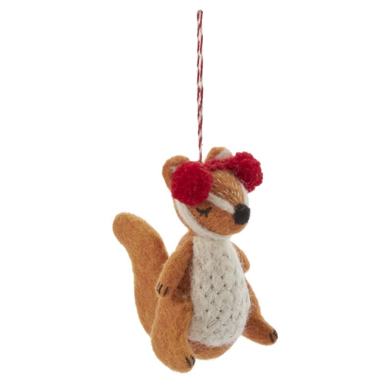 Mellow Squirrel Ornament