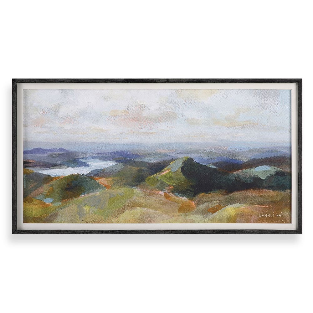 Above the Lakes Framed Art