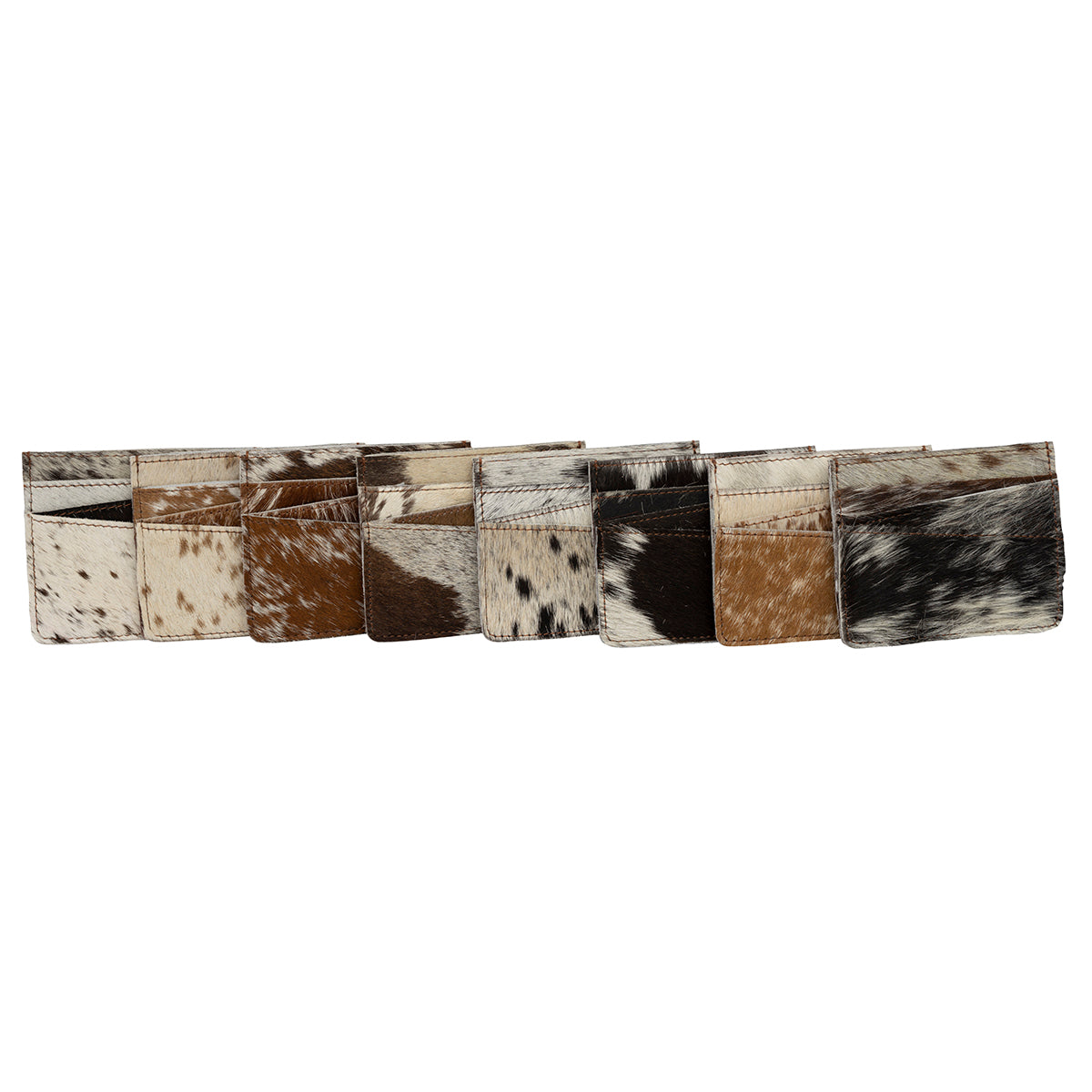 Cowhide Credit Card Sleeve Wallet