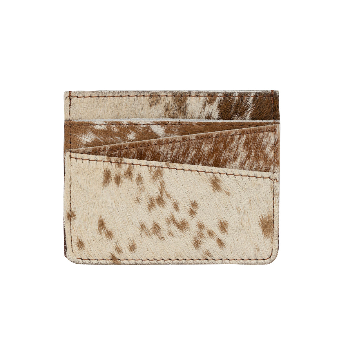 Cowhide Credit Card Sleeve Wallet