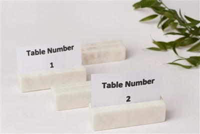 Marble Place Card Holder