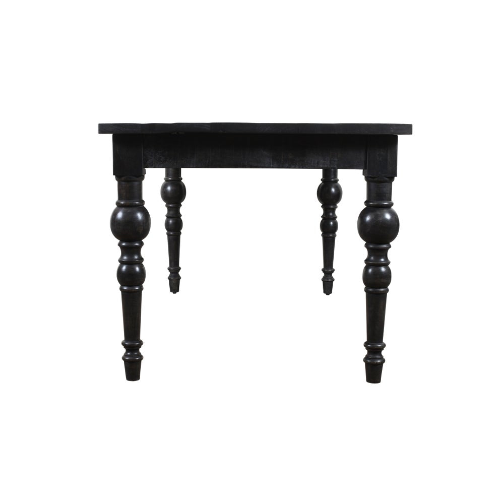 Black Spindle Table