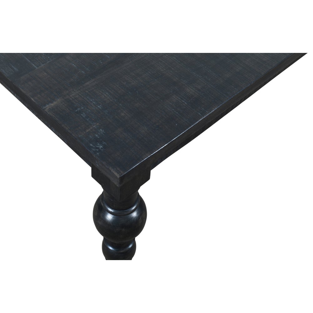 Black Spindle Table