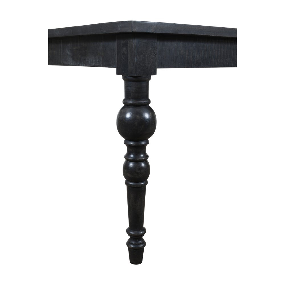 Black Spindle Table