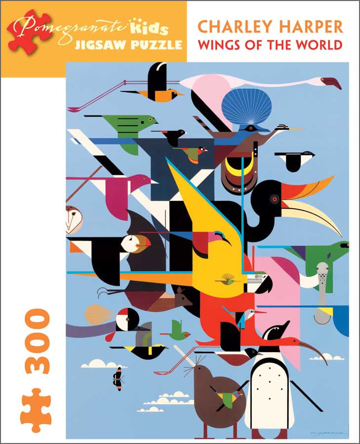 Charley Harper: Wings of the World 300-Piece Jigsaw Puzzle
