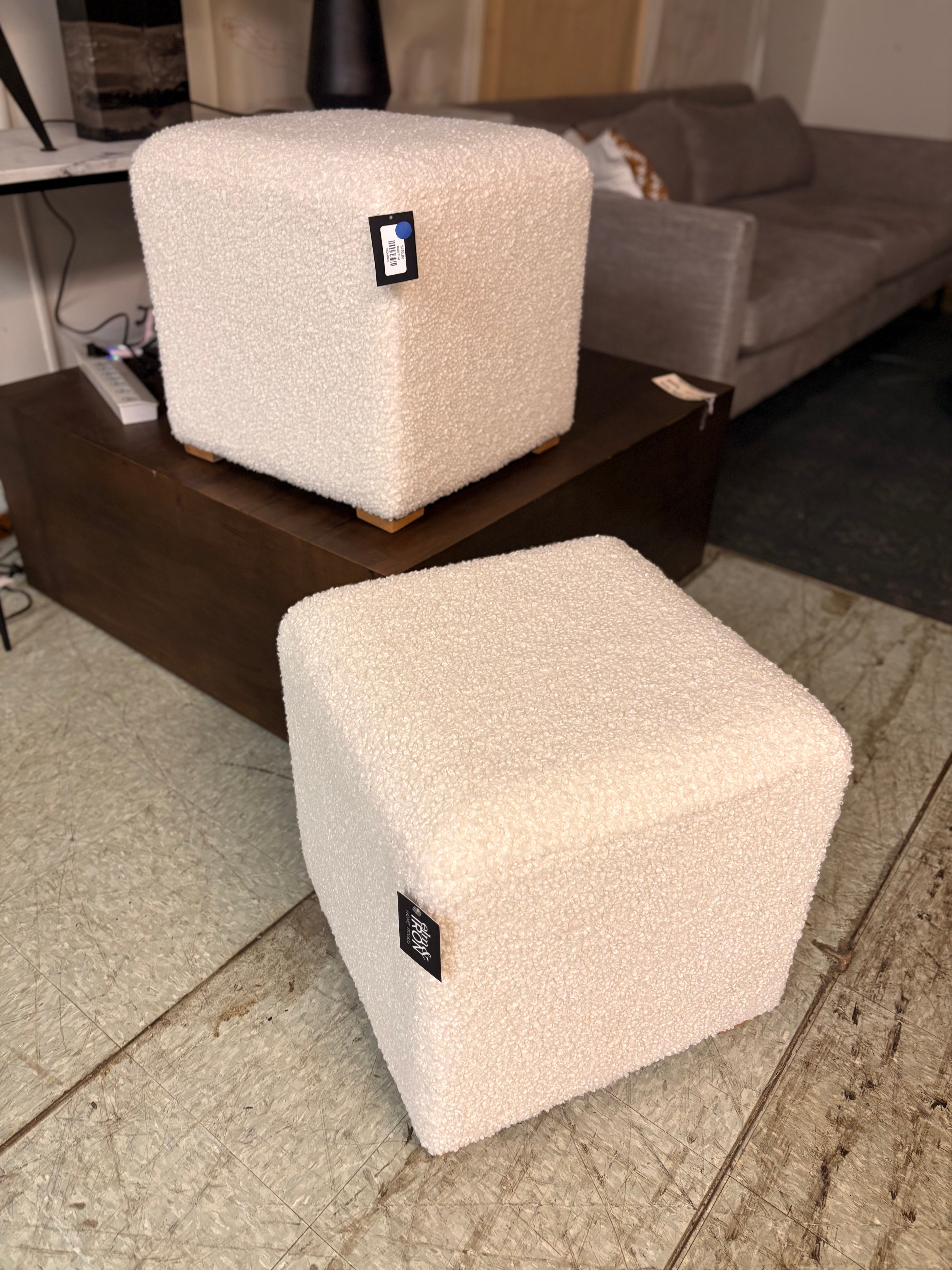 Basil Pouf- Warehouse