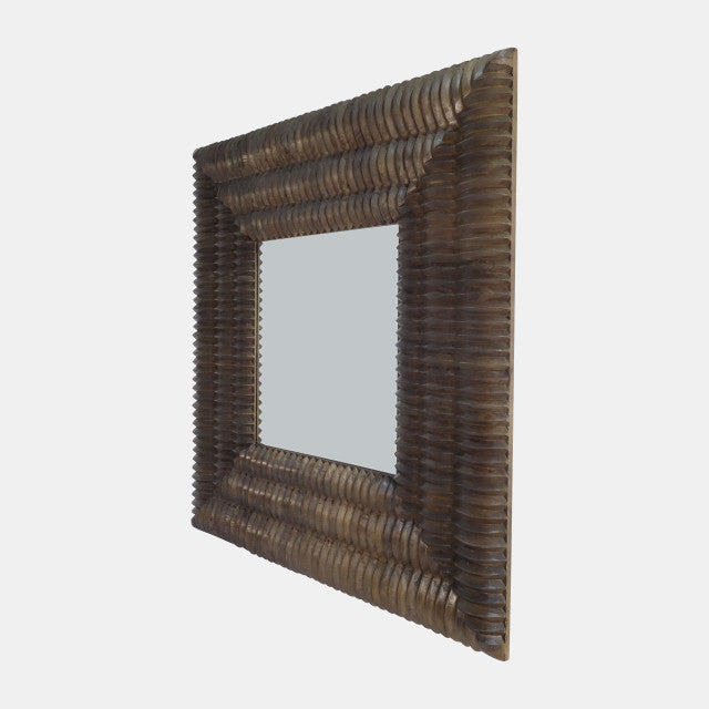Monteray Carved Wood Wall Mirror