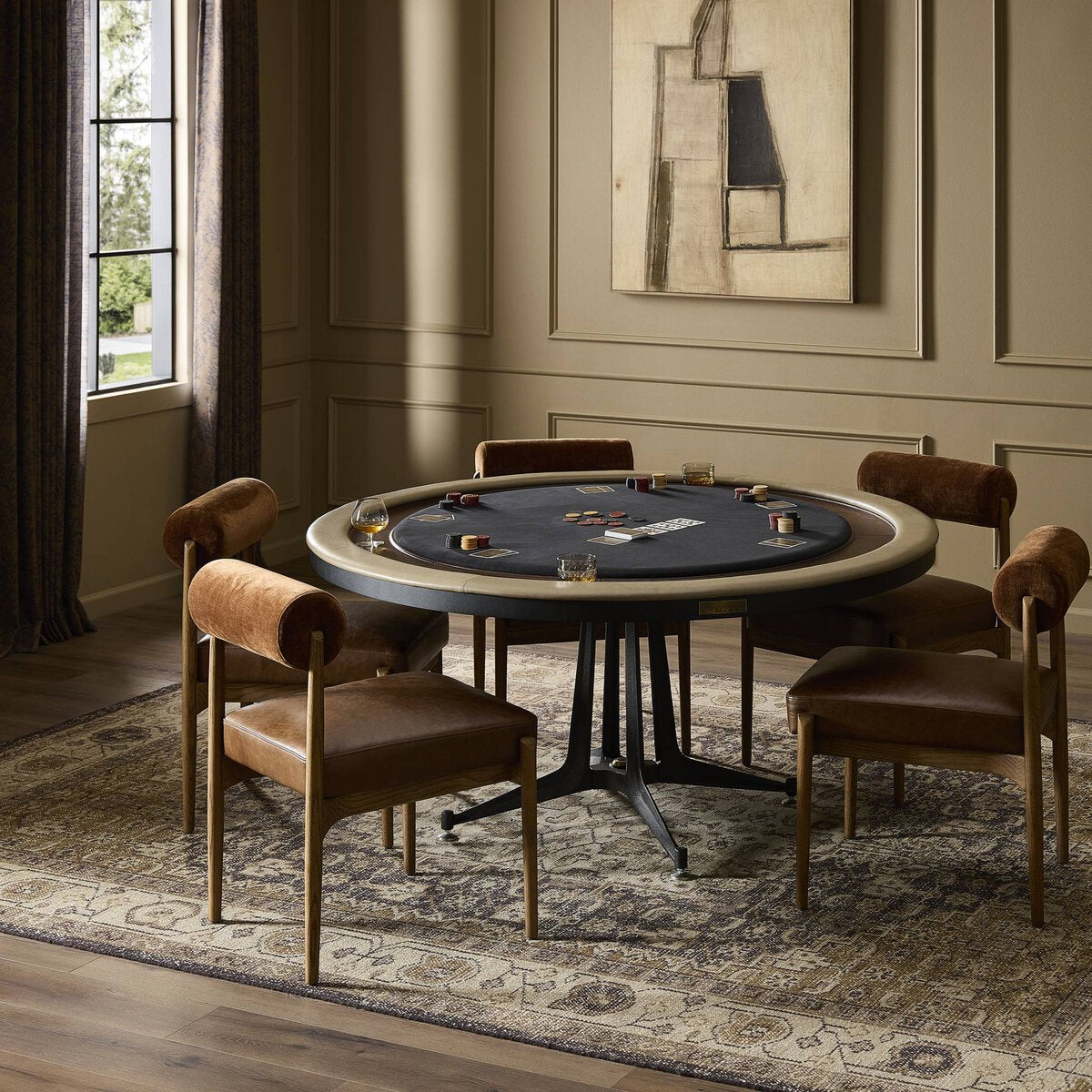 District Eight Poker Table