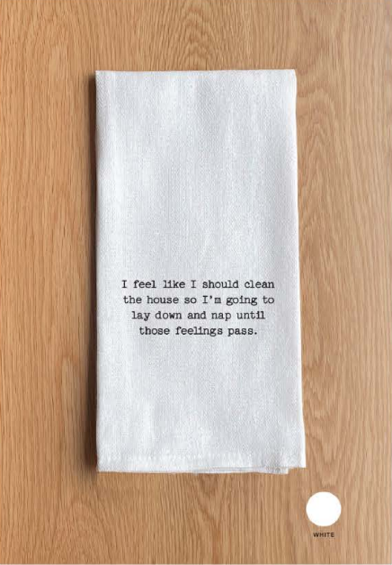 Quote Dish Towel