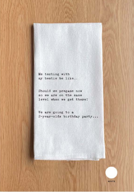 Quote Dish Towel