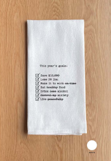 Quote Dish Towel