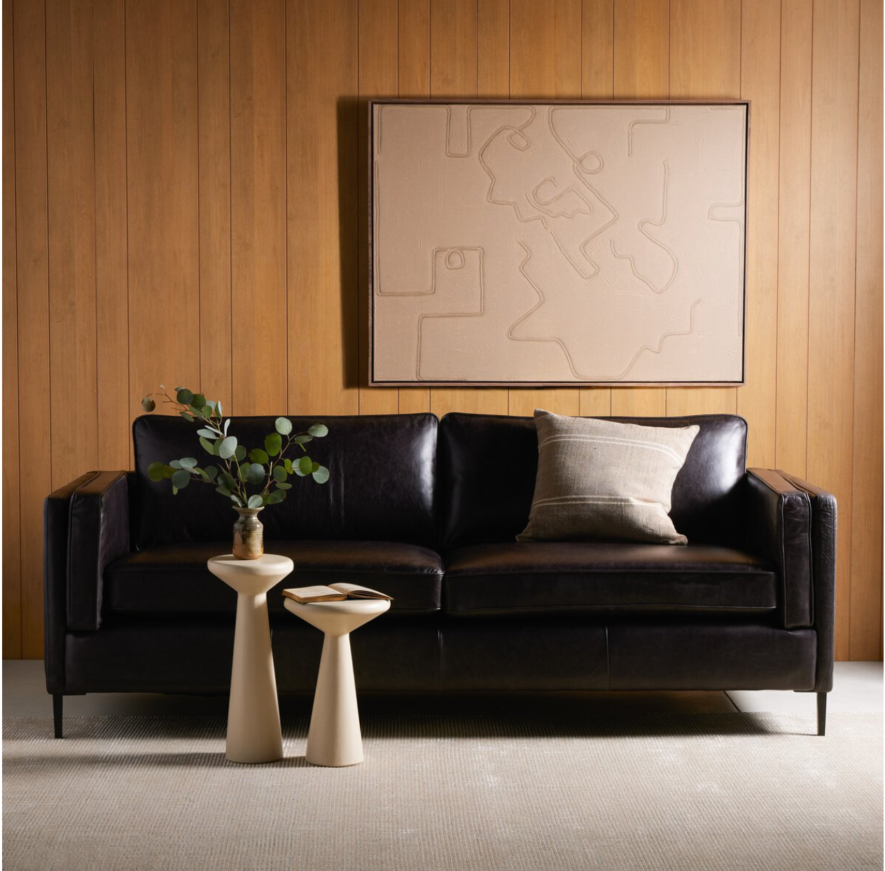 Eden Leather Sofa