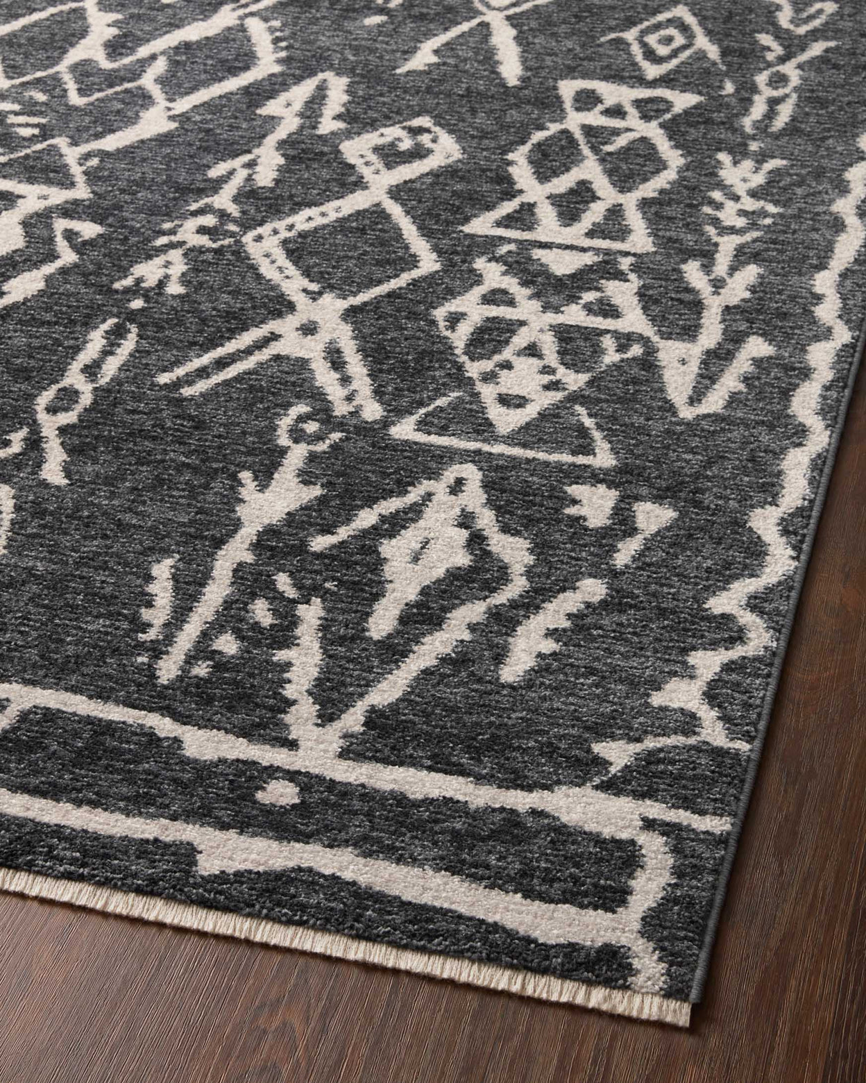 Vance Rug - 07 Charcoal / Dove