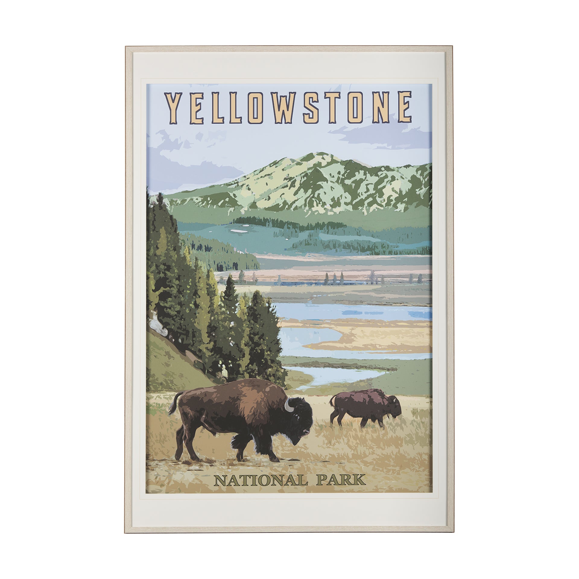 Yellowstone Framed Art