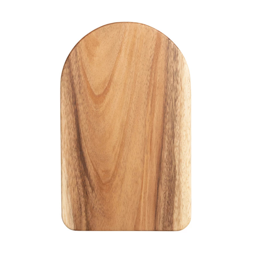 Suar Wood Arched Cheese/Cutting Board