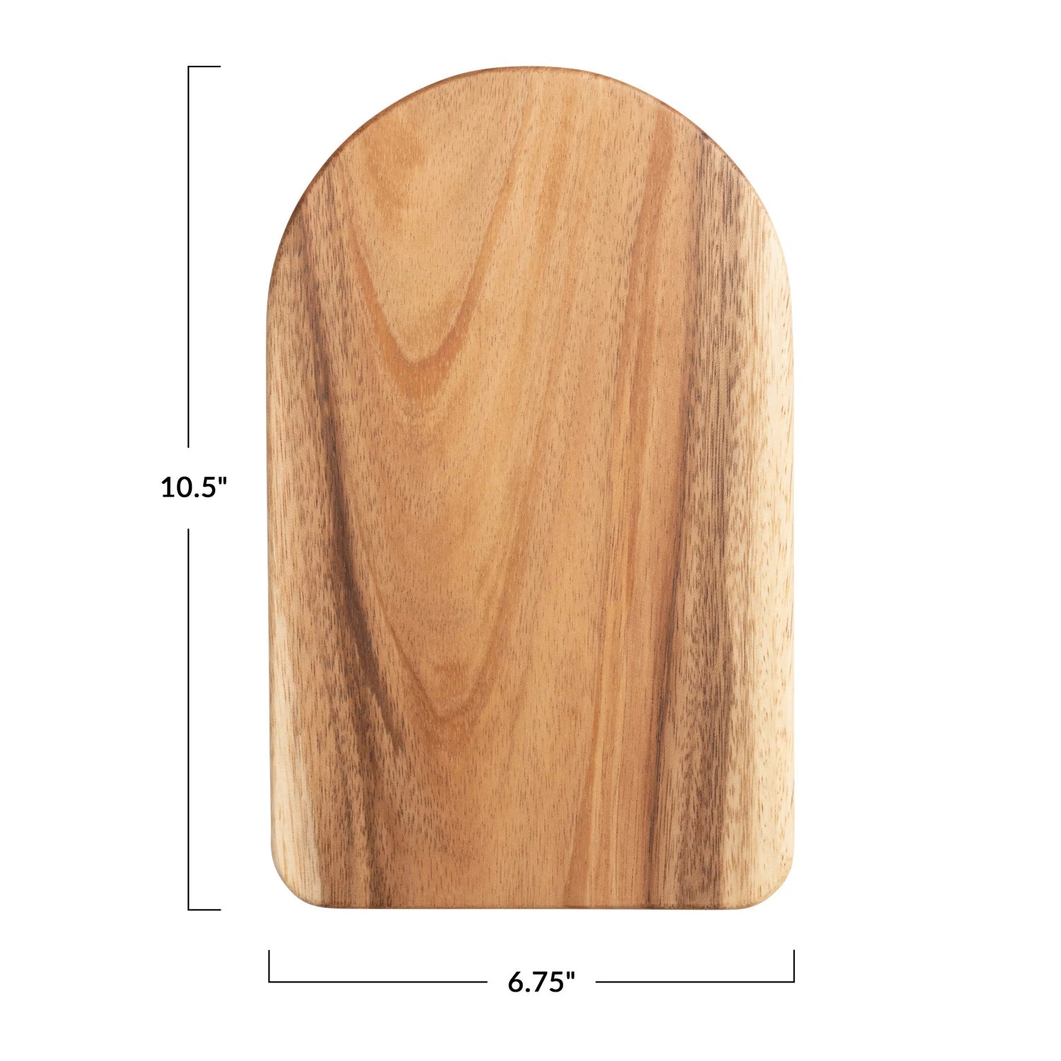 Suar Wood Arched Cheese/Cutting Board