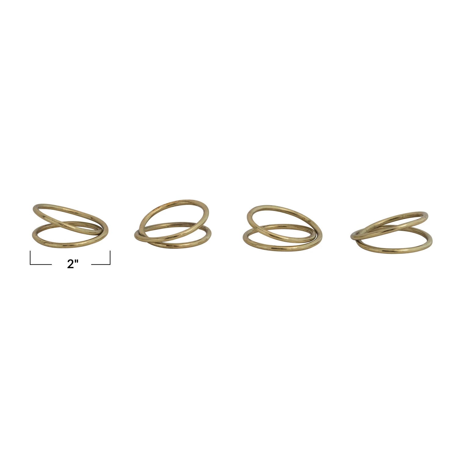 Brass Napkin Rings