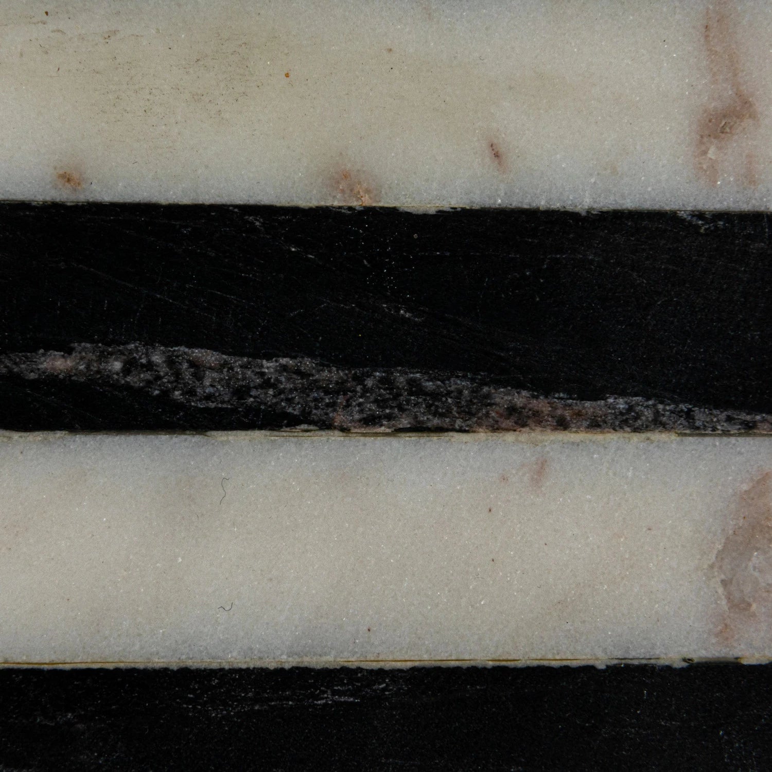 Black & White Striped Marble Cheese/Serving Board