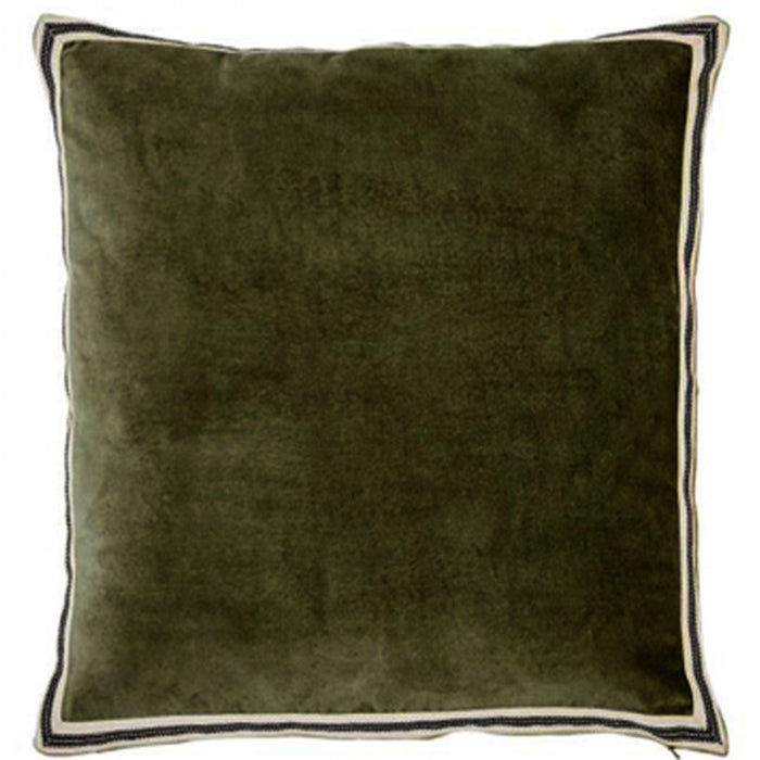 Cotton Velvet Solid Pillow