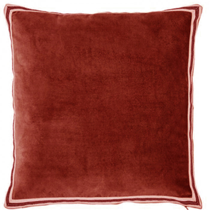 Cotton Velvet Solid Pillow