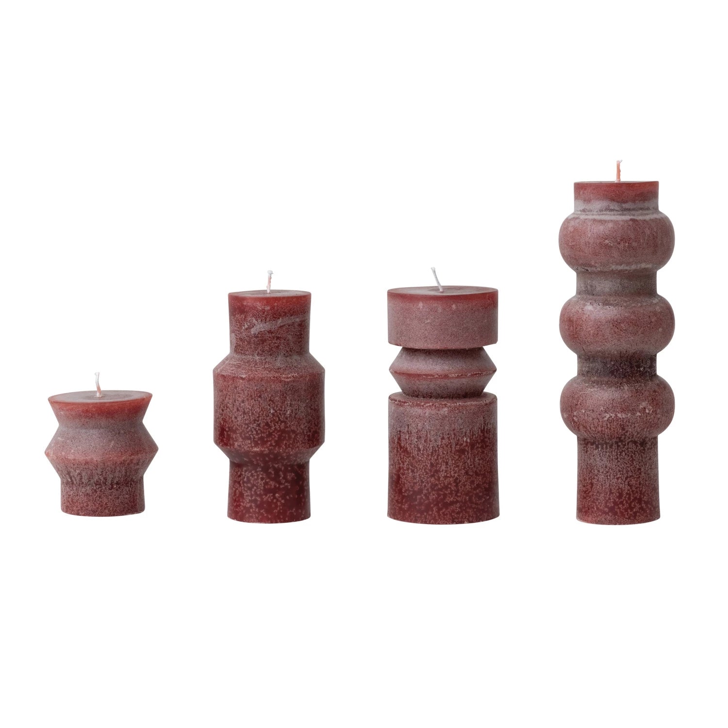 Cabernet 9" Unscented Totem Pillar Candle