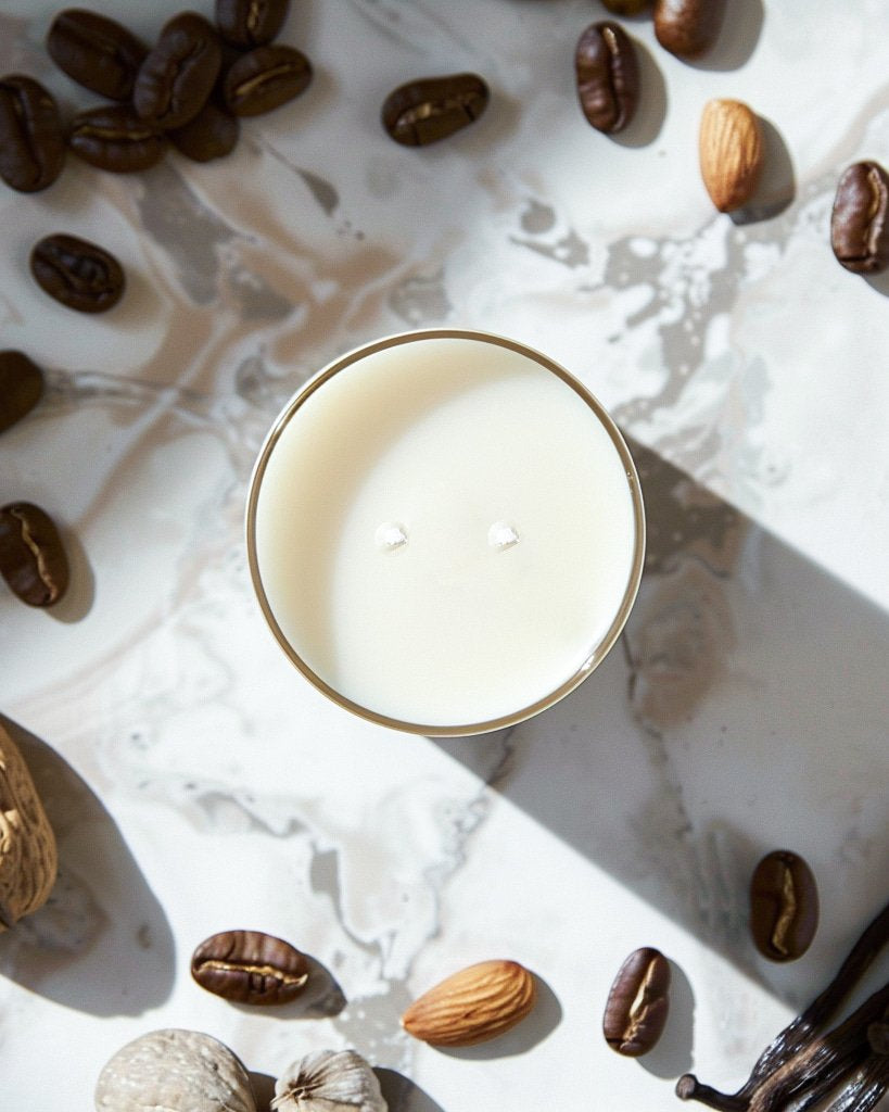 Espresso Almond Milk Vanilla Rumi Candle