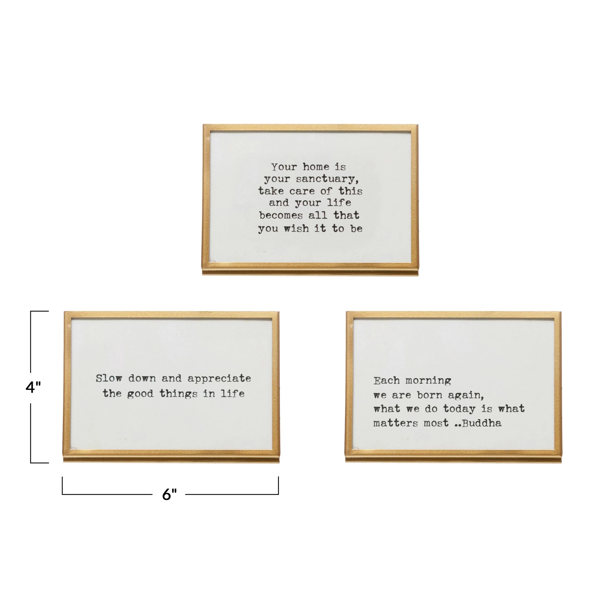 Quote Easel w/ Frame