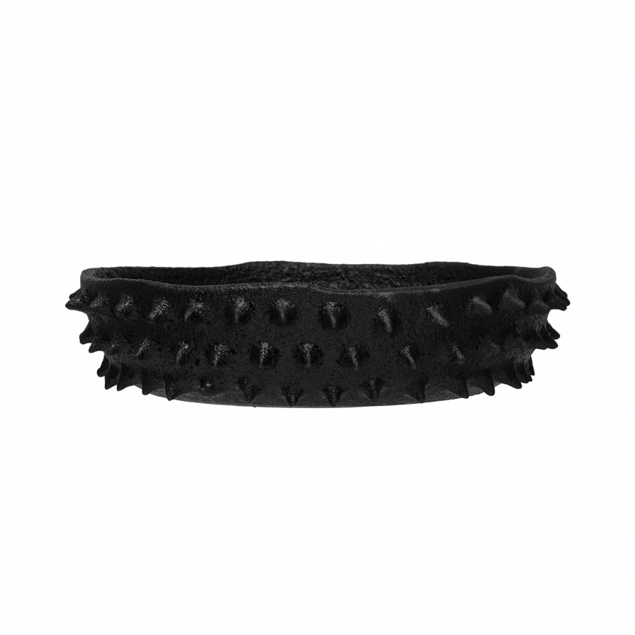 Spiked Black Decorative Terracotta Bowl