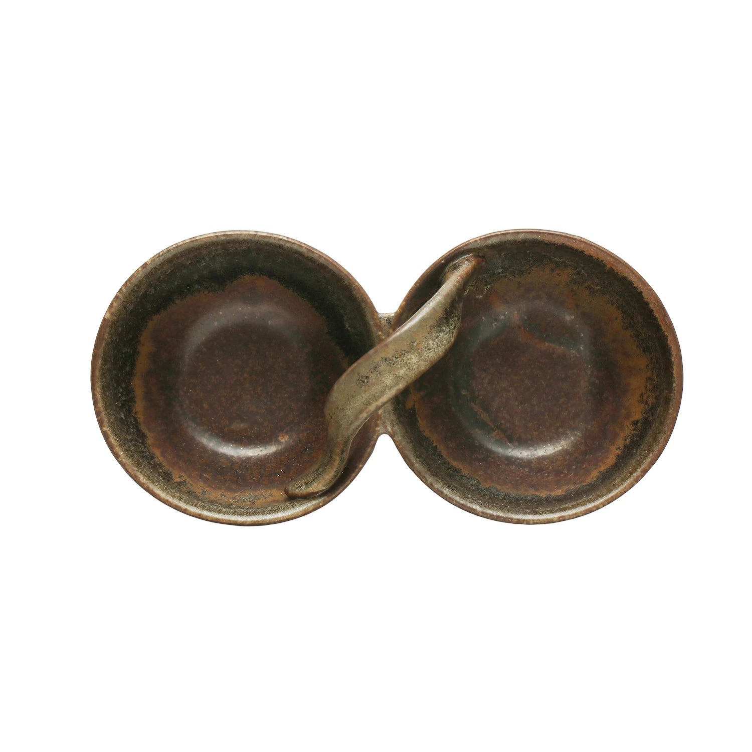 Sectioned Serving Dish, Brown