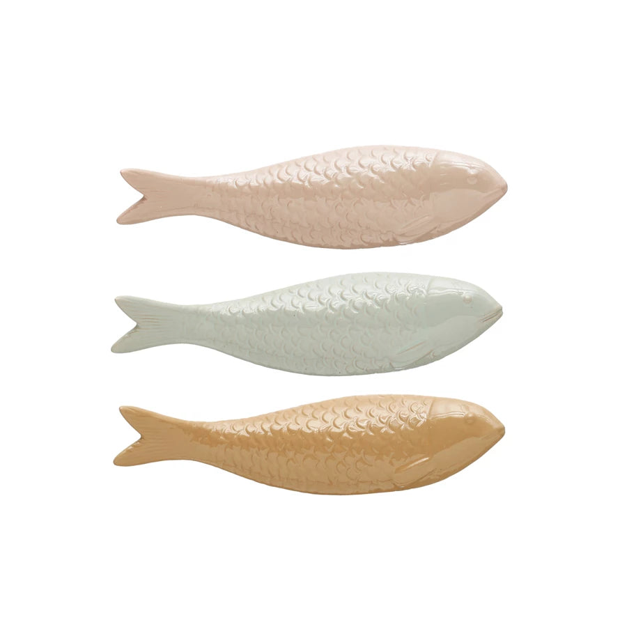 Sculpted Stoneware Fish