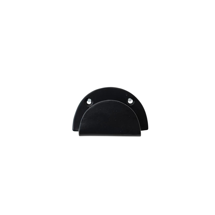 Matte Black Wide Arched Wall Hook