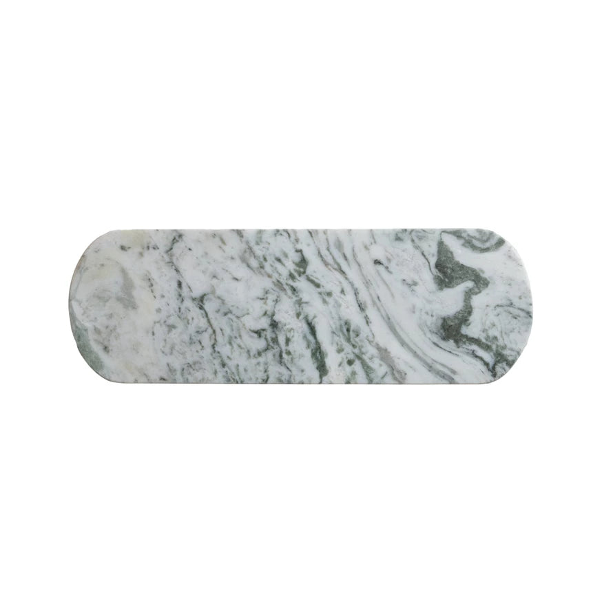 Green Melange Marbled Cheese/Cutting Board