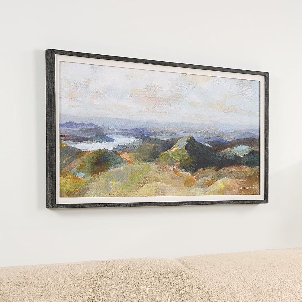 Above the Lakes Framed Art