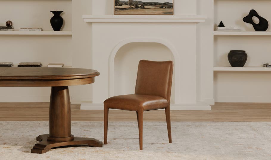 Calla Leather Dining Chair