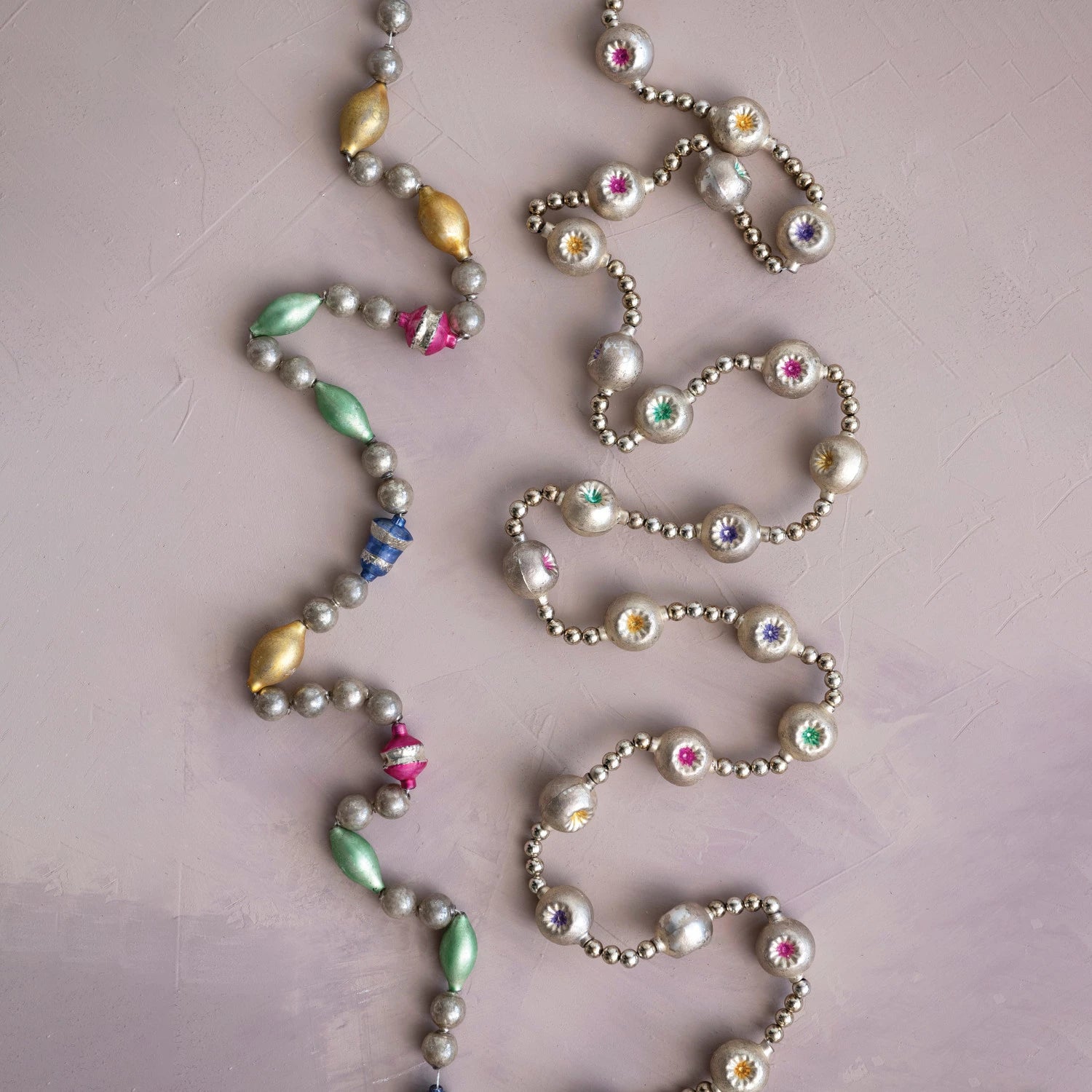 Multi Color Glass Garland in Box