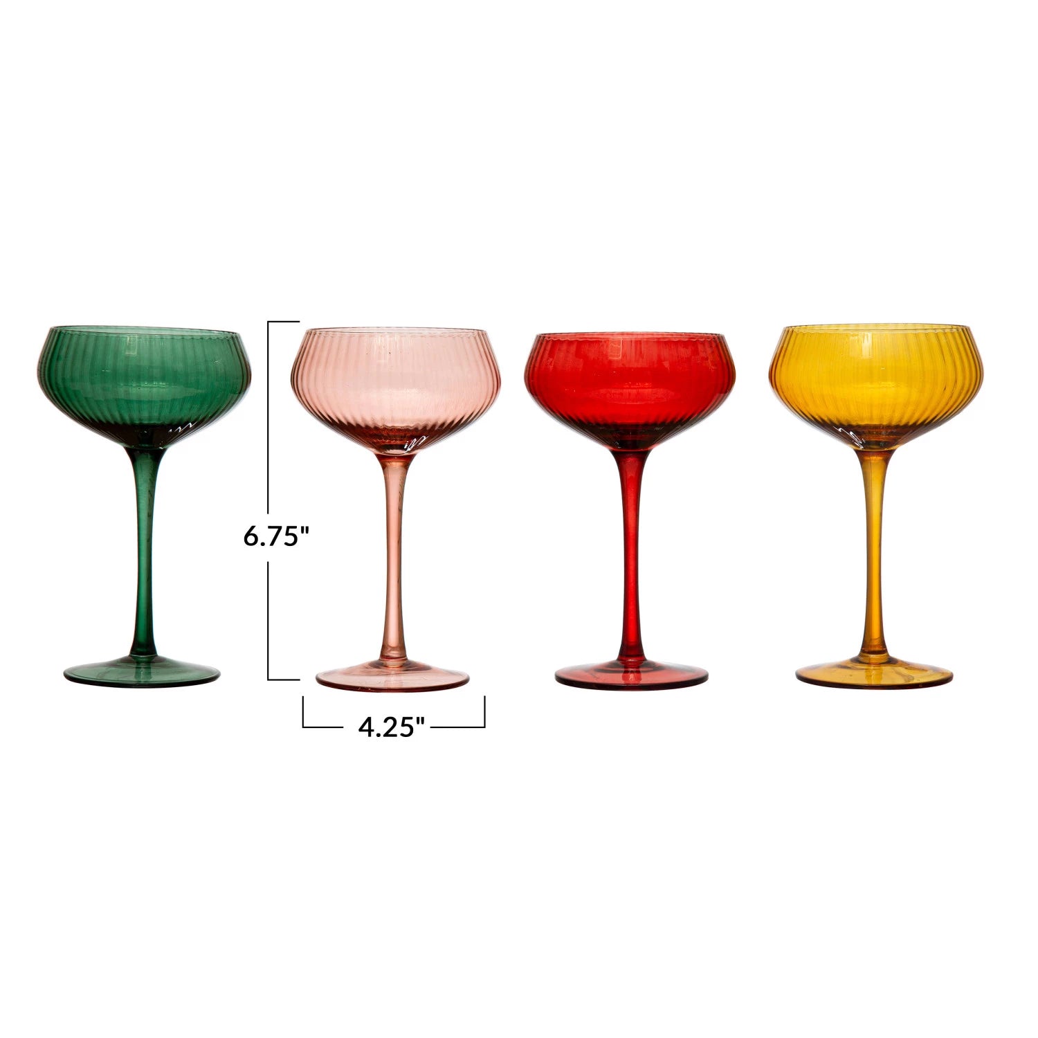 Bright Stemmed Champagne/Coupe Glass