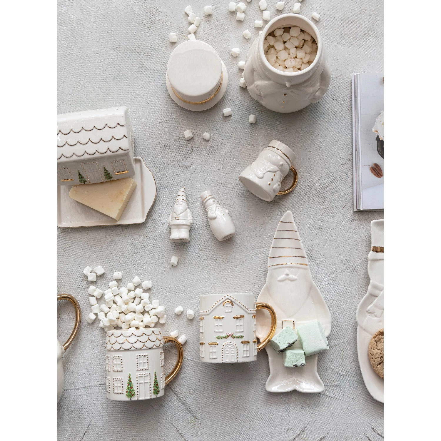 Hand-Stamped House Mug