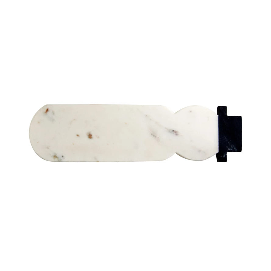 Marble Snowman Cheese/Cutting Board