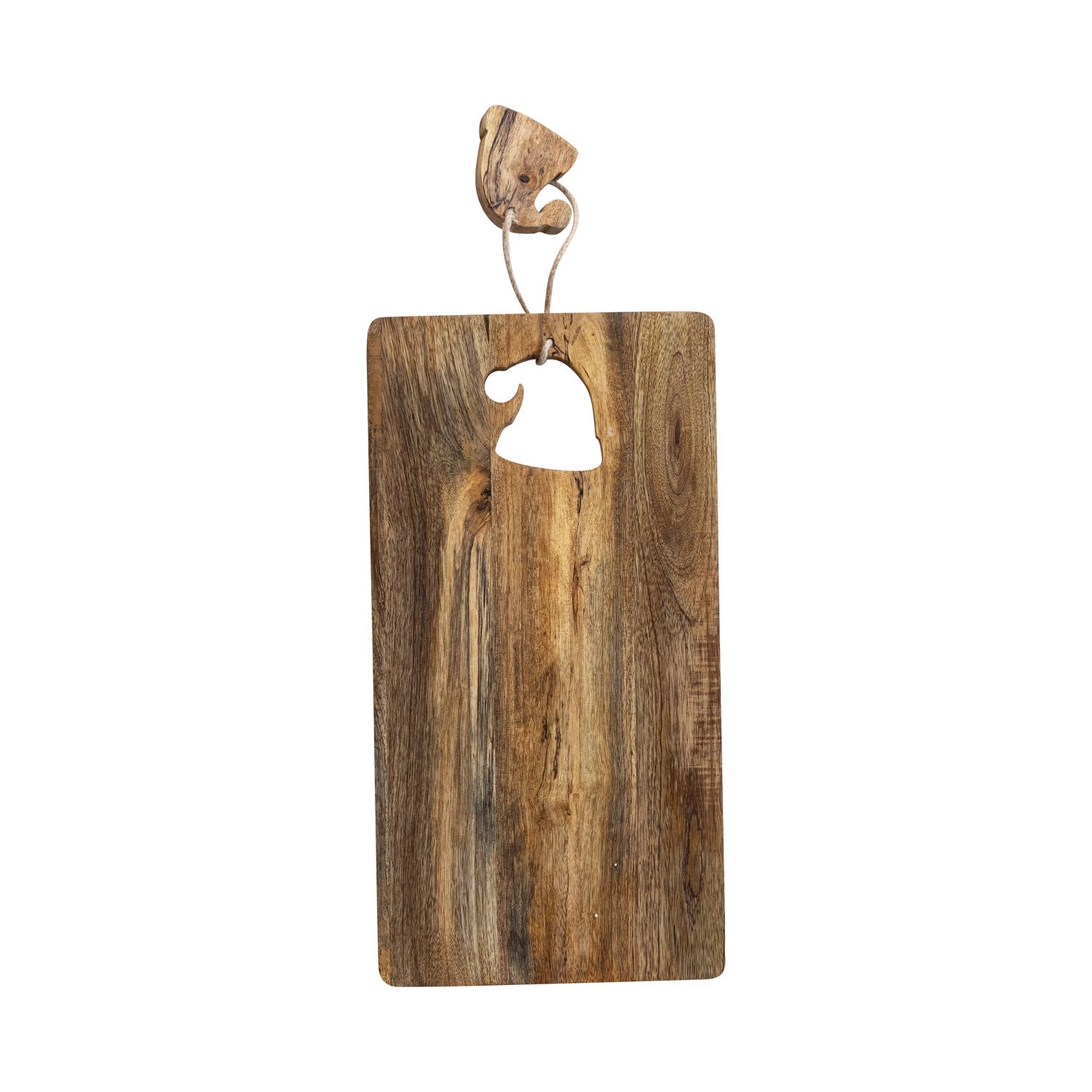 Santa Hat Mango Wood Cutting Board