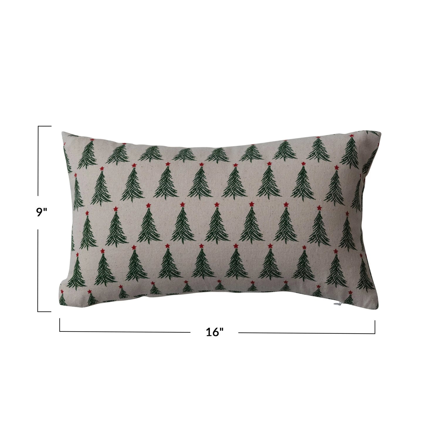 Pine Tree Lumbar Pillow