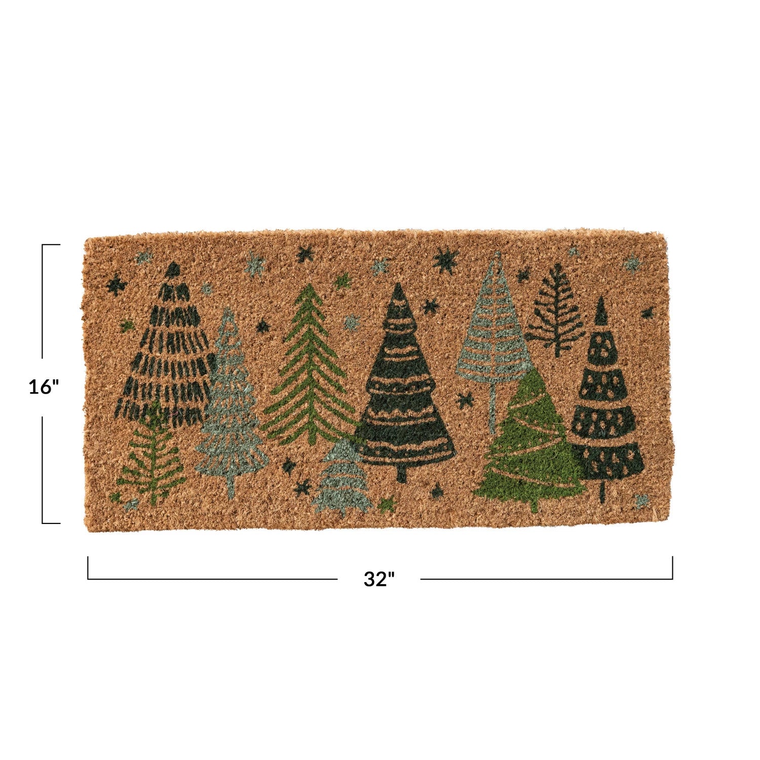 Christmas Tree Doormat