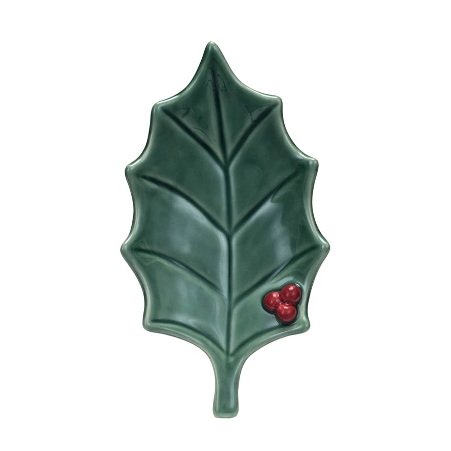 Holly Leaf Dish