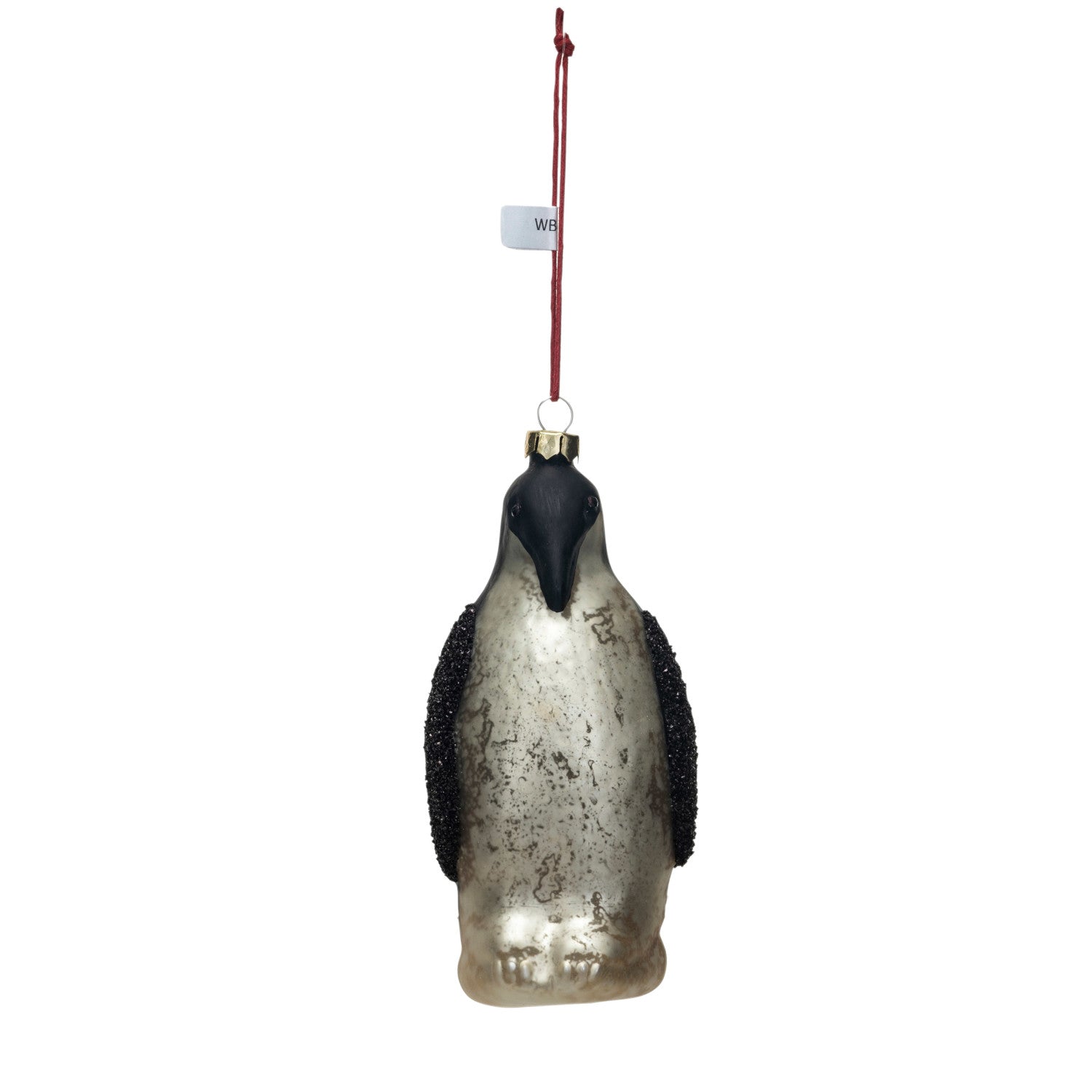 Glass Penguin Ornament