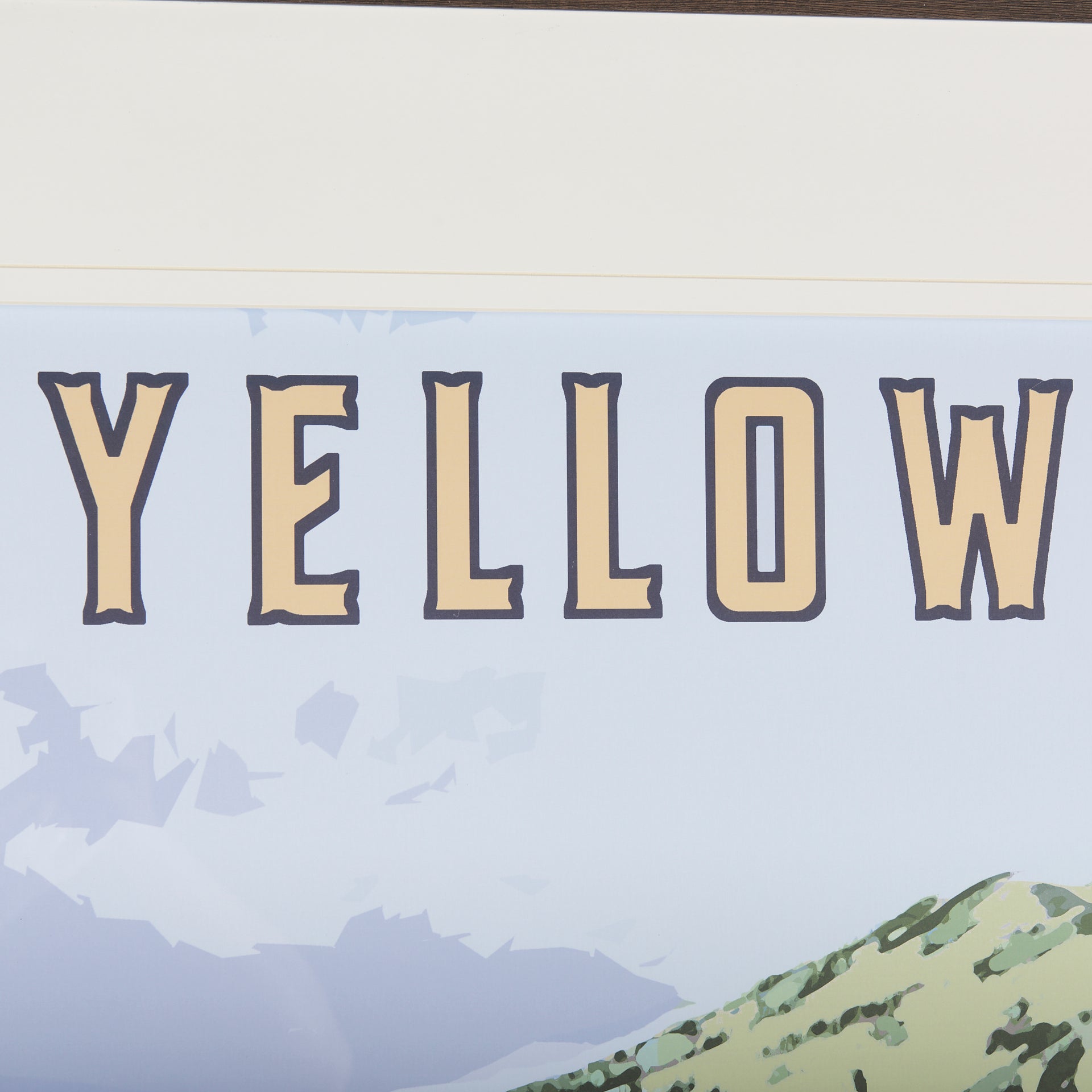 Yellowstone Framed Art