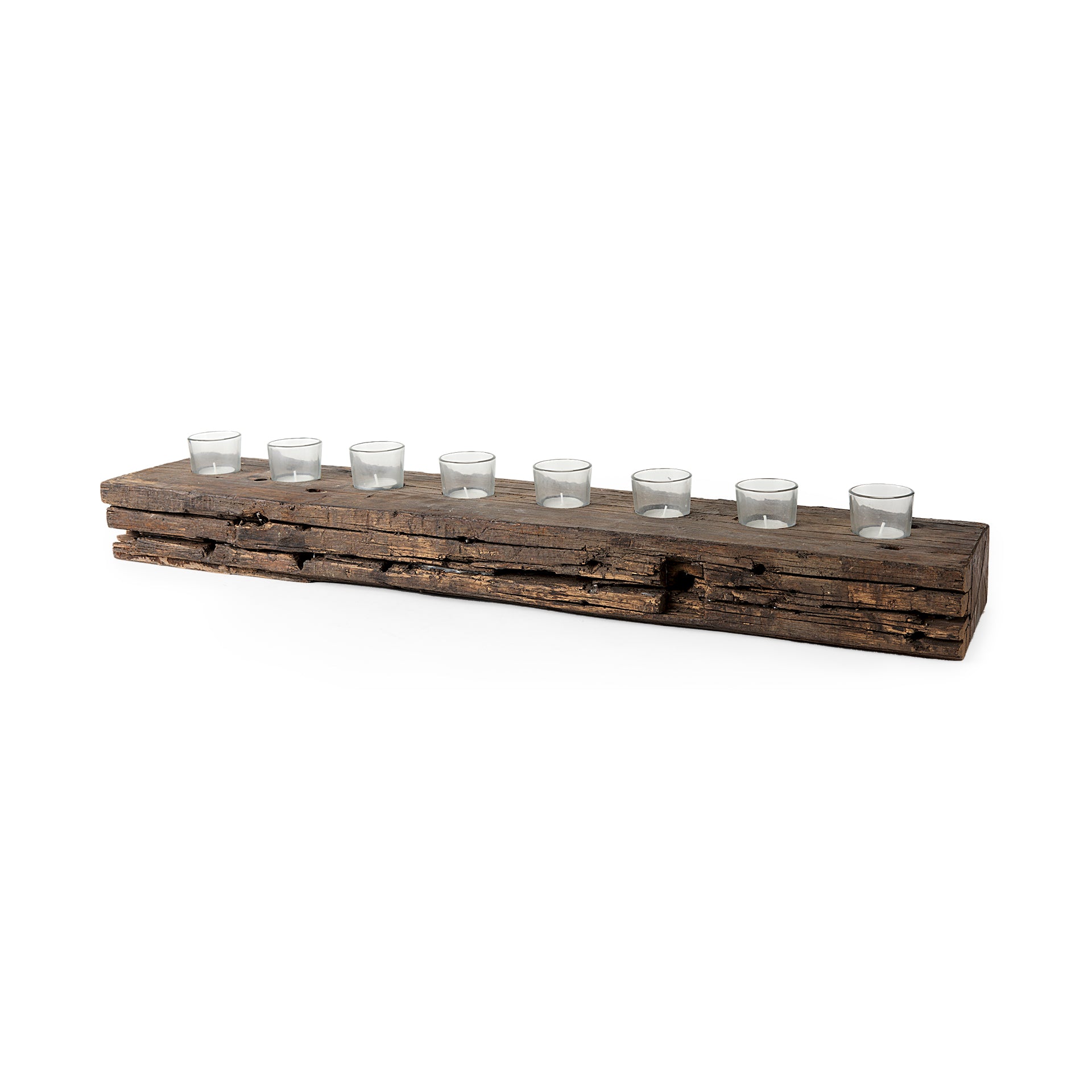 Lakara Wood Tealight Candle Holder