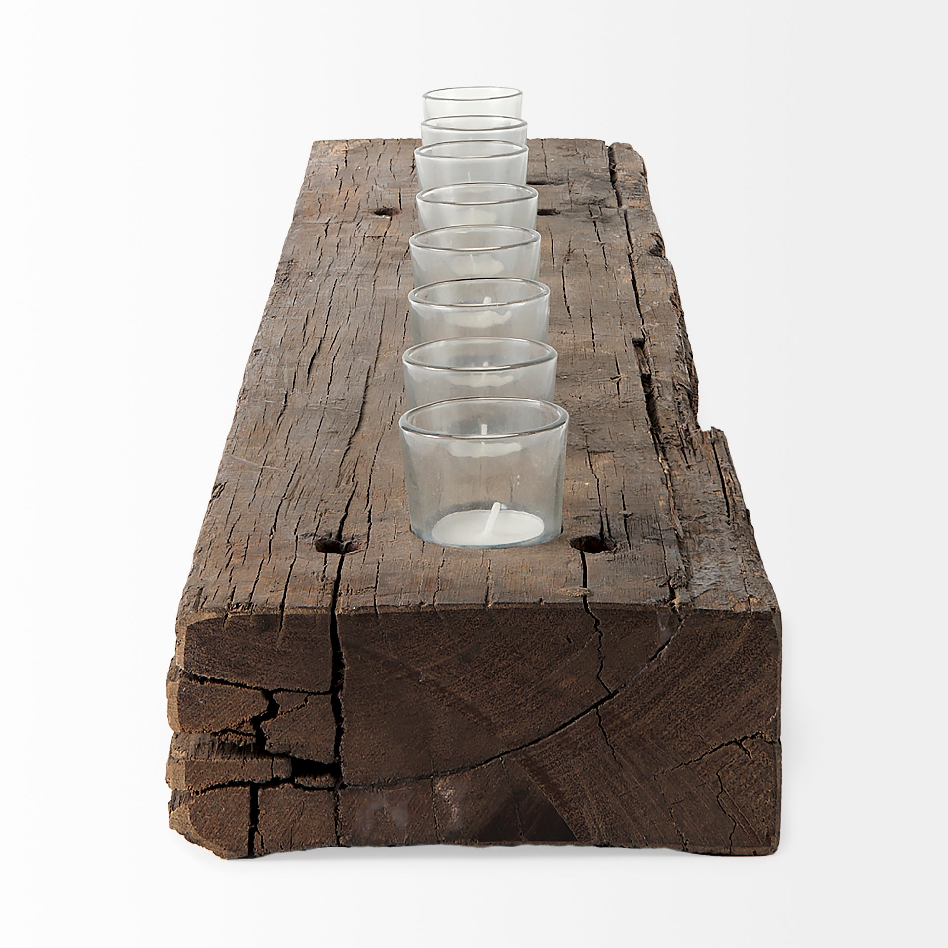 Lakara Wood Tealight Candle Holder