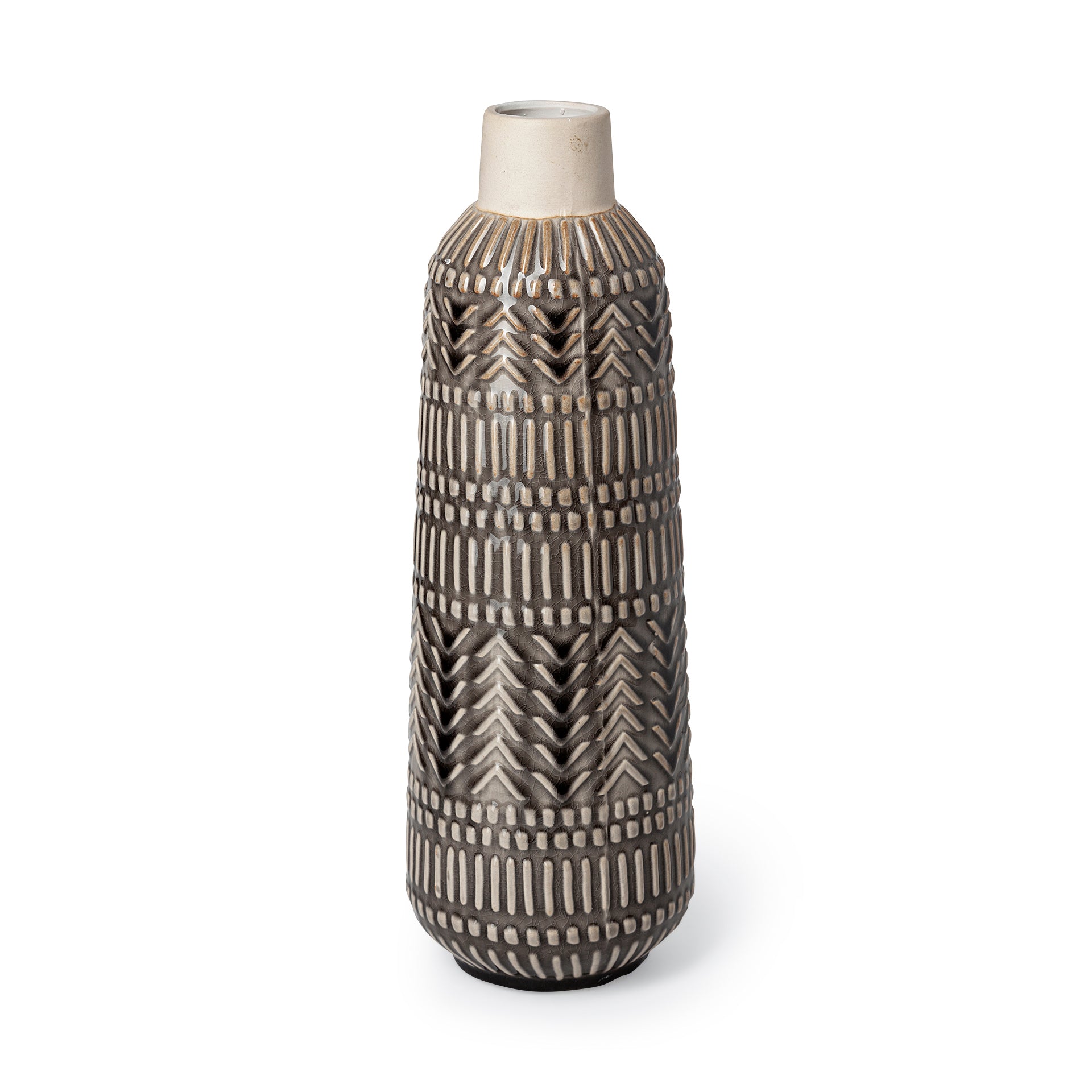 Riker Textured Vase - Large