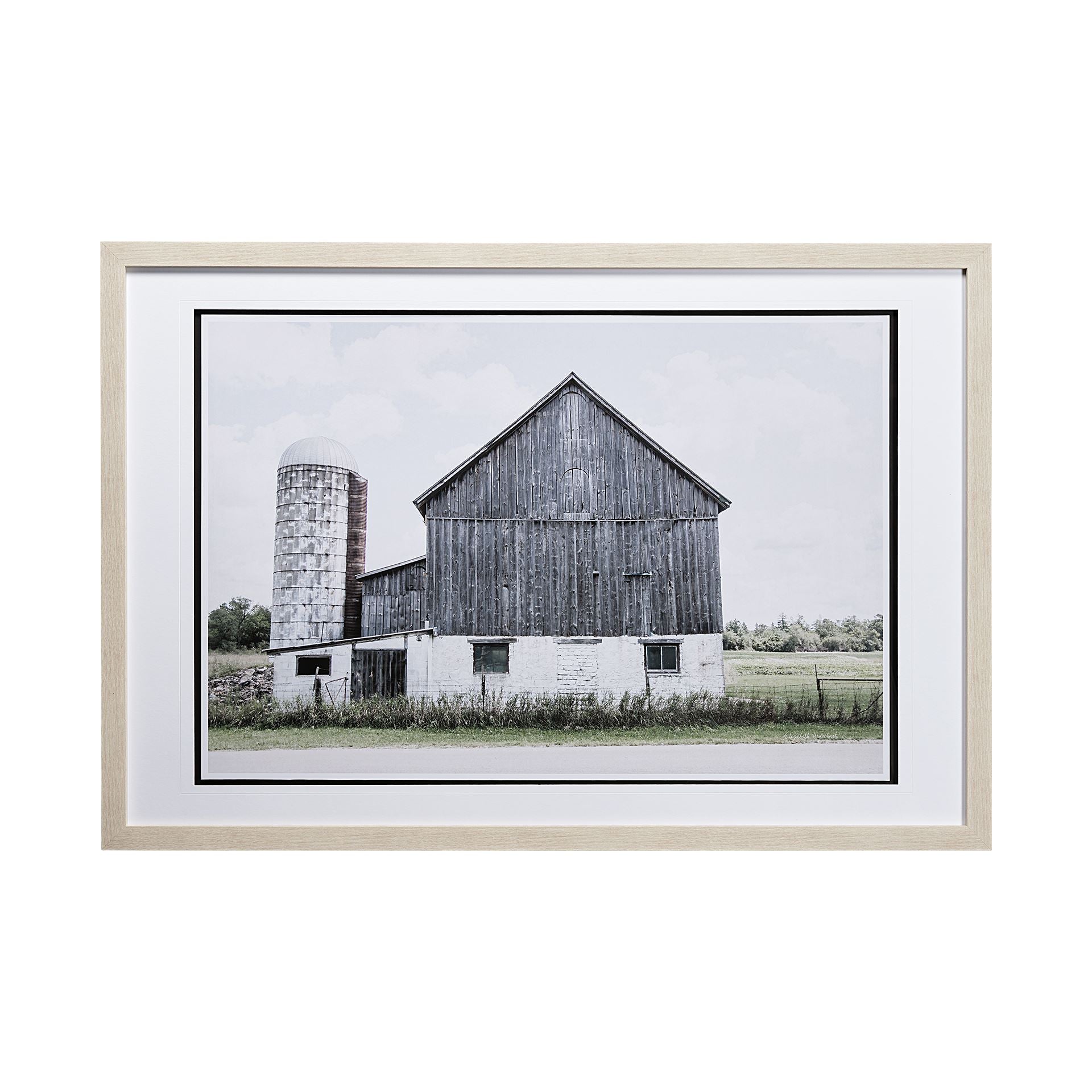 Weathered Barn Framed Art