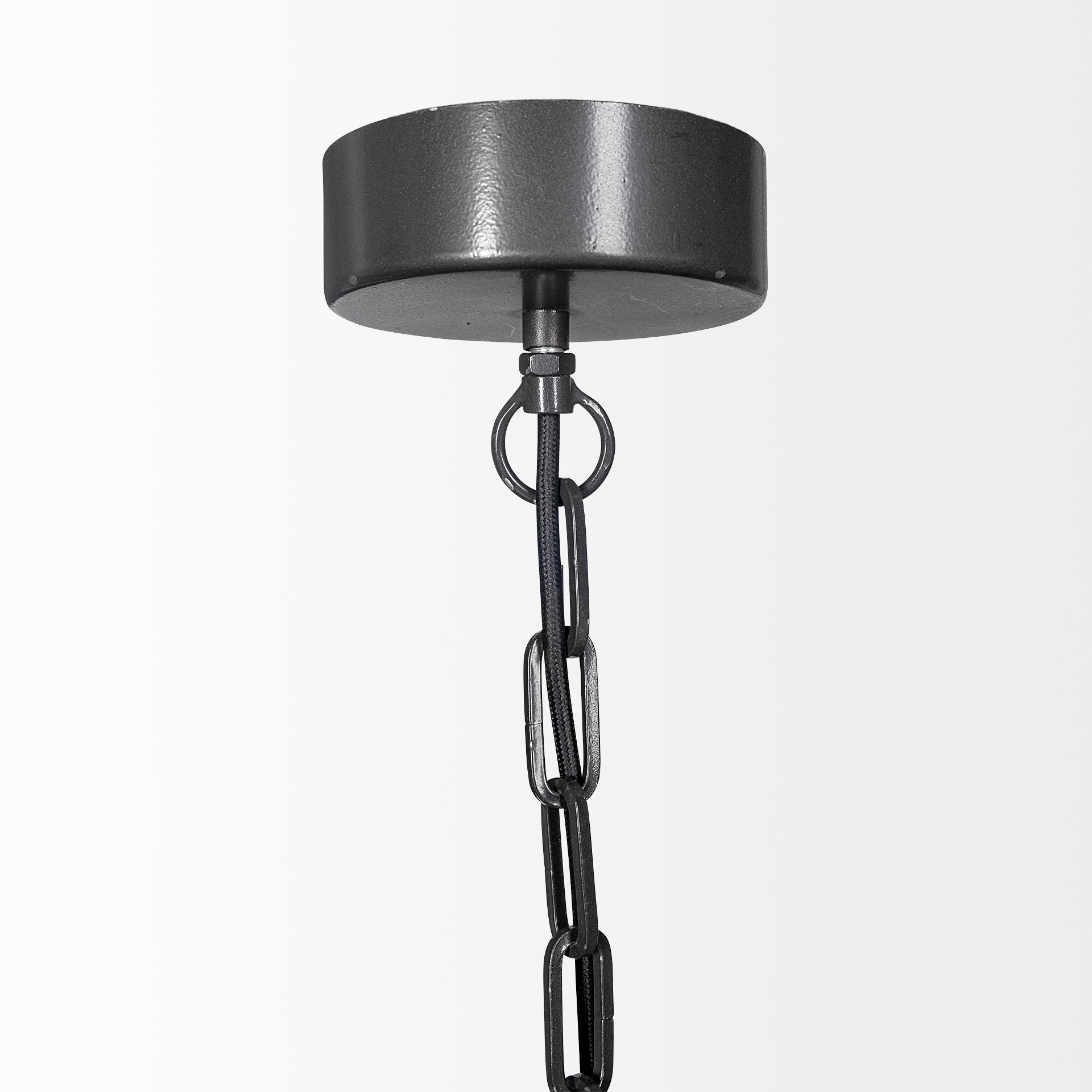 Liam Black Bead Chandelier