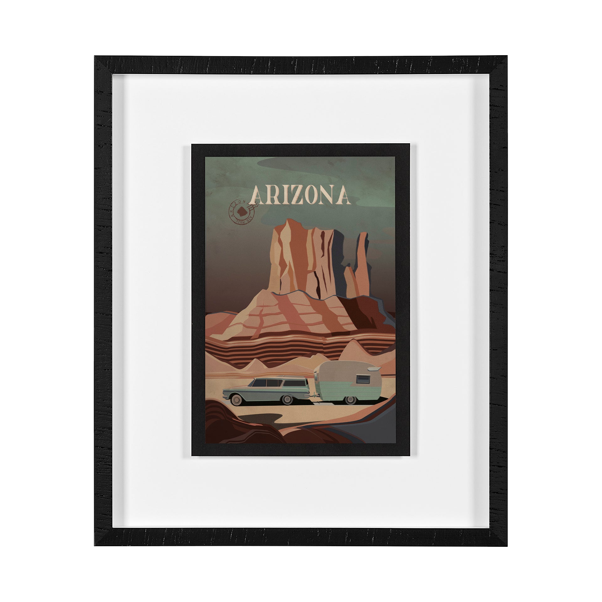 Arizona Go Framed Art